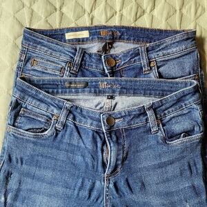 Two Pairs Kut from the Kloth Denim Jeans